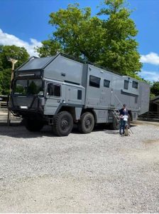 image of a giant camper van conversion