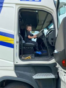 Young HGV Driver