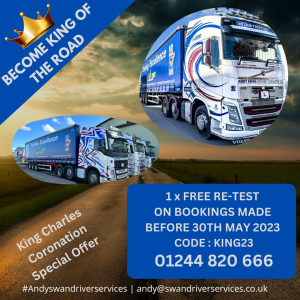 special offer for hgv driver training north wales and chester
