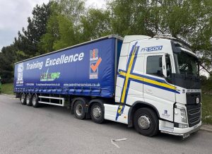 image of hgv training vehicle